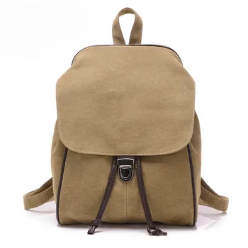 

Fashion Backpack for Women Canvas Soft Comfortable Leisure Bag High Quality Muticolor Casual Daily Life School Backpack for Girl
