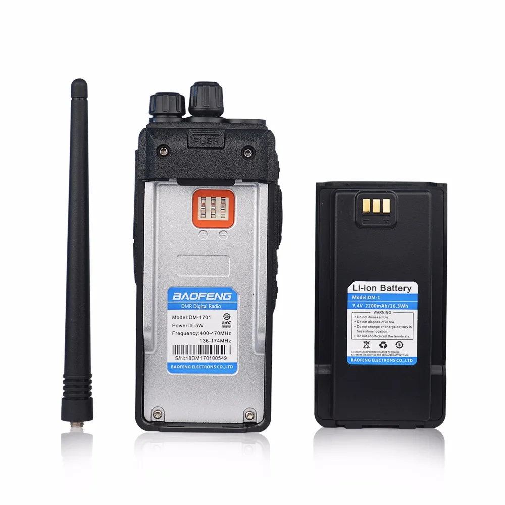 Рация baofeng dmr рация с двойным диапазоном цифровая временем для двух раз много Tier II
