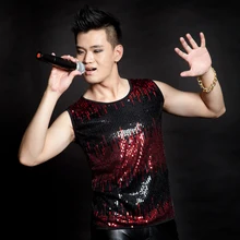 S-5XL! Модные Для мужчин костюмы Для мужчин бар певица DS блестками костюмы мужской ночной клуб Stage Для мужчин показать жилет