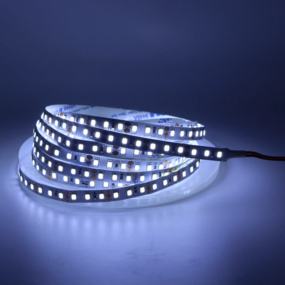 Светодиодная лента 12 В 2835 SMD 120 светодиодный/м 5 м 600 светодиодный s гибкий