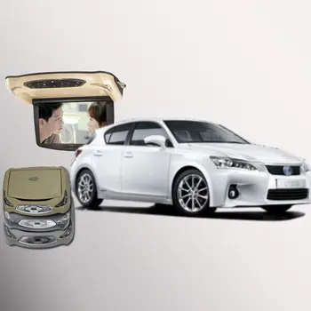 

BigBigRoad For Lexus CT200H LX470 LX570 Car Roof Mounted in car Monitor LED Digital Screen Flip Down Monitor DVD