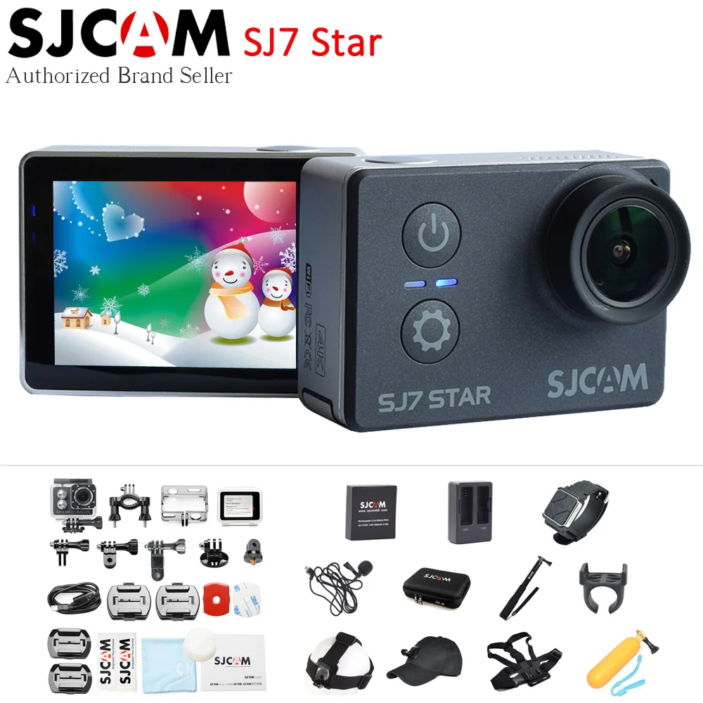 SJCAM SJ7 Star 4K 30fps Wifi font b Action b font Camera Gyro 2 0 Touch
