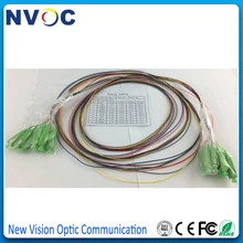 8 Цветной SC/APC-0.9mm-PVC-SM(9/125)-2 м волокно Цвет оптический гибкий проводник(синий, оранжевый, голубой, зеленый, коричневый, серый, красный, черный, желтый)-8 шт./пакет