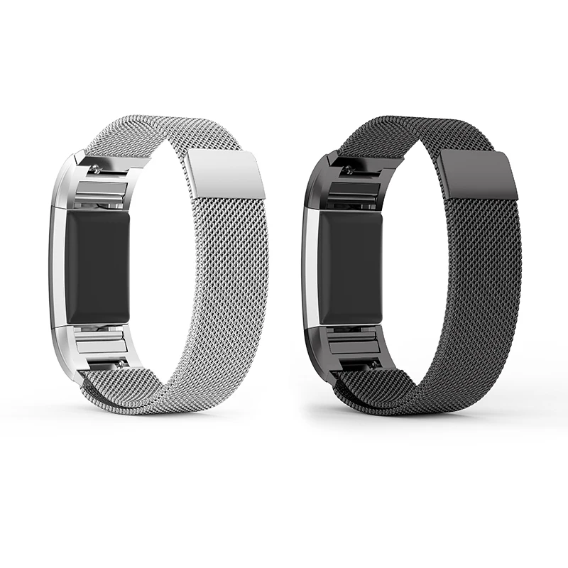 Replacement Bands for Fitbit Charge 2 Band Milanese Loop Stainless Steel Strap font b Smart b