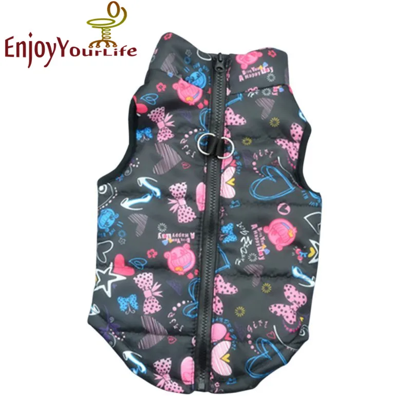 

Pet Dog Vest Jacket Clothing Autumn Winter Windproof Warm Dog Clothes Coat for Small Medium Large Dogs XS-3XL