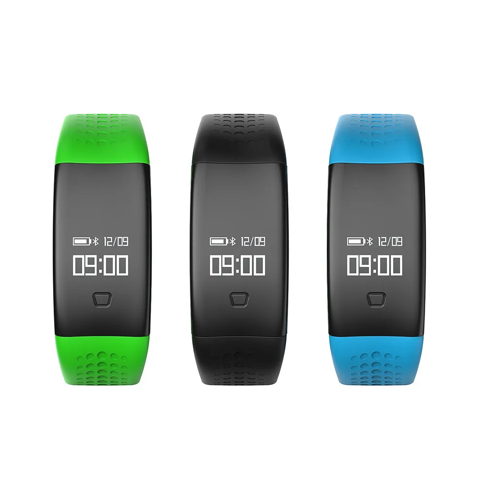 Bluetooth Smart Watch Wristband Bracelet Pedometer Monitor Blood Pressure Blood Oxygen Heart Rate Fitness Health Sport Bracelet