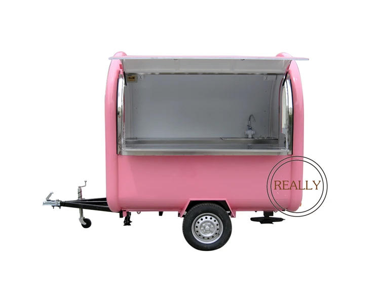 

hot sale 220B street fast food cart fried food sale trolley truck mini food trailer