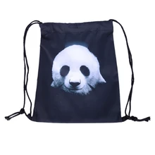 Прекрасный 3D печатных унисекс Рюкзаки Сумки Drawstring Рюкзаки большой емкости школьный для молодых мужчин и женщин(бежевый