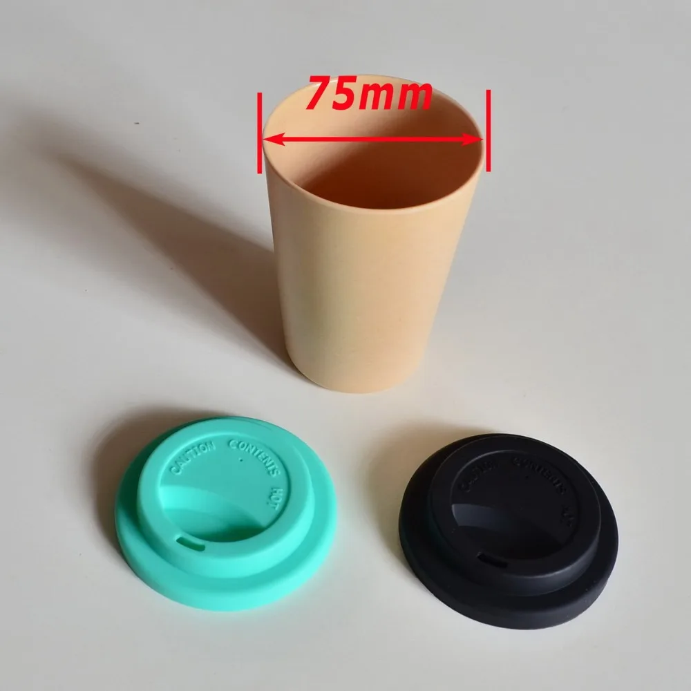 BPA силиконовые крышки для см 7,5 см диаметр кружки, кофе кружки уплотнения кепки крышки уплотнительная крышка керамика питьевой кружки plumyl