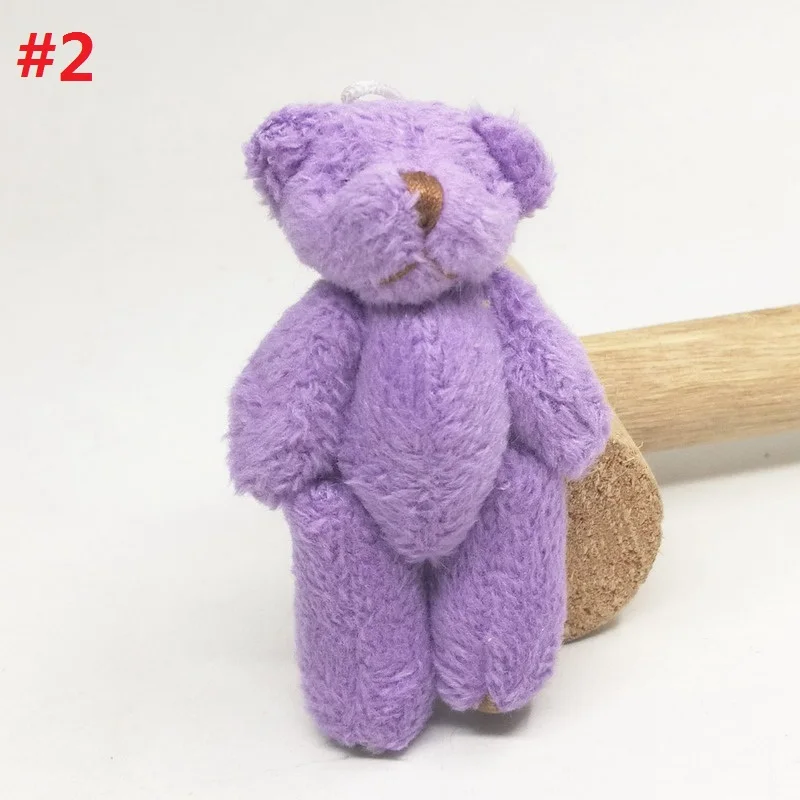 6cm long wool plush bear 9