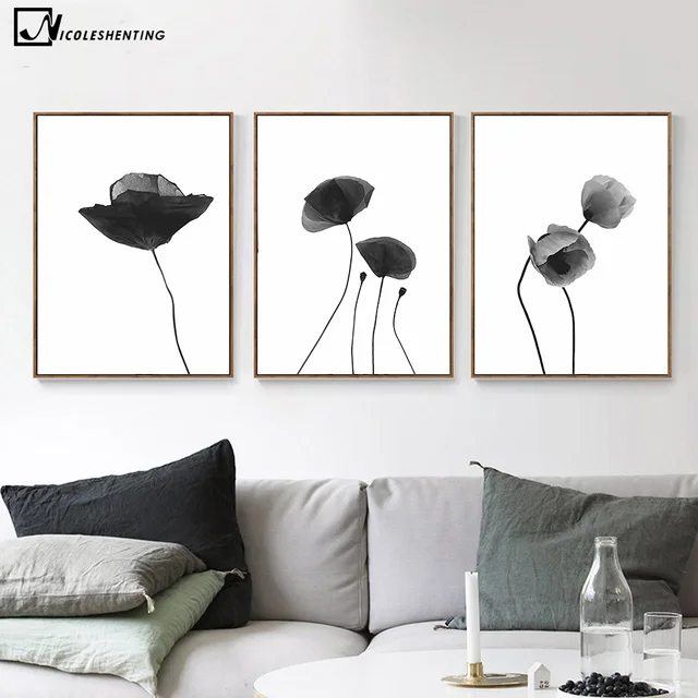 Black And White Paintings For Living Room Black And White Paintings For Living Room
