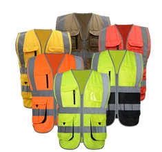 SFvest Hi vis светодиодные жилет безопасности с светодиодные лампы светоотражающий жилет безопасности СИД жилет Бег жилет Бесплатная доставка