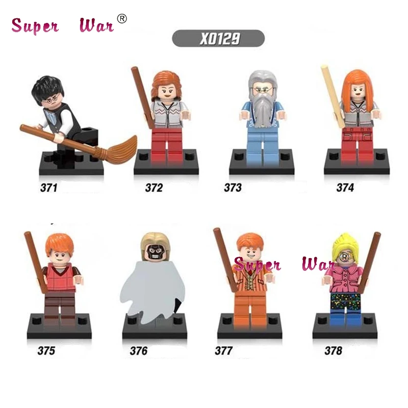 

1Set Magic Movie Series 2 The Lord of The Rings Gandalf Frodo Azog Thranduil Galadriel building blocks toys for children