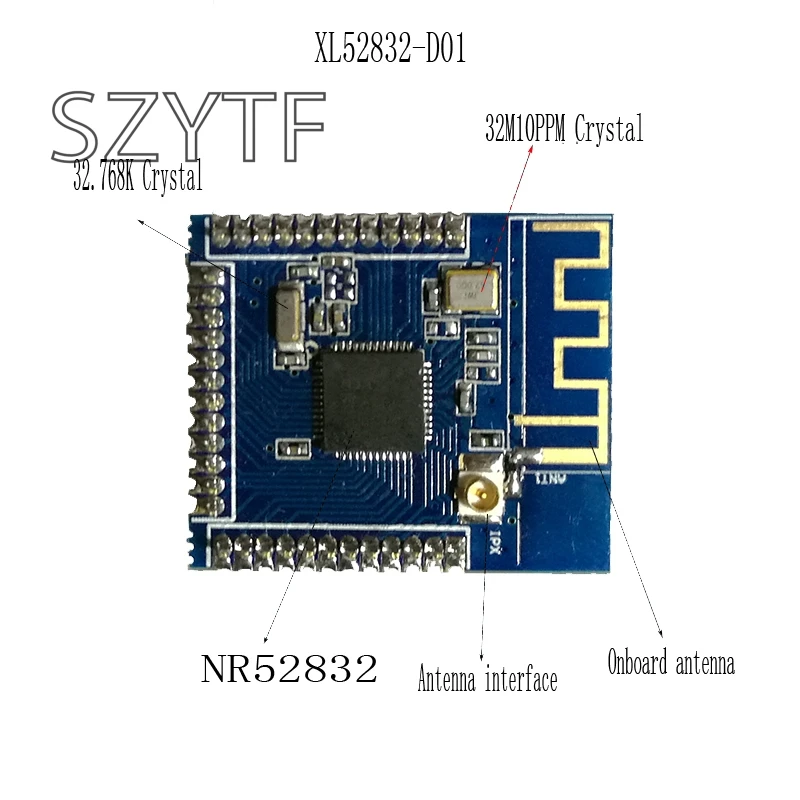 NRF52832 Bluetooth 4,2 модуль/BLE/Bluetooth низкая энергия/внешняя антенна/дальность действия/NRF51822