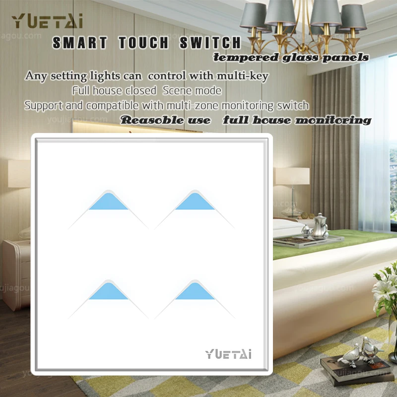 

Control Wall Light Switch Via RM PRO Touch Screen AC110V 220V Smart Home