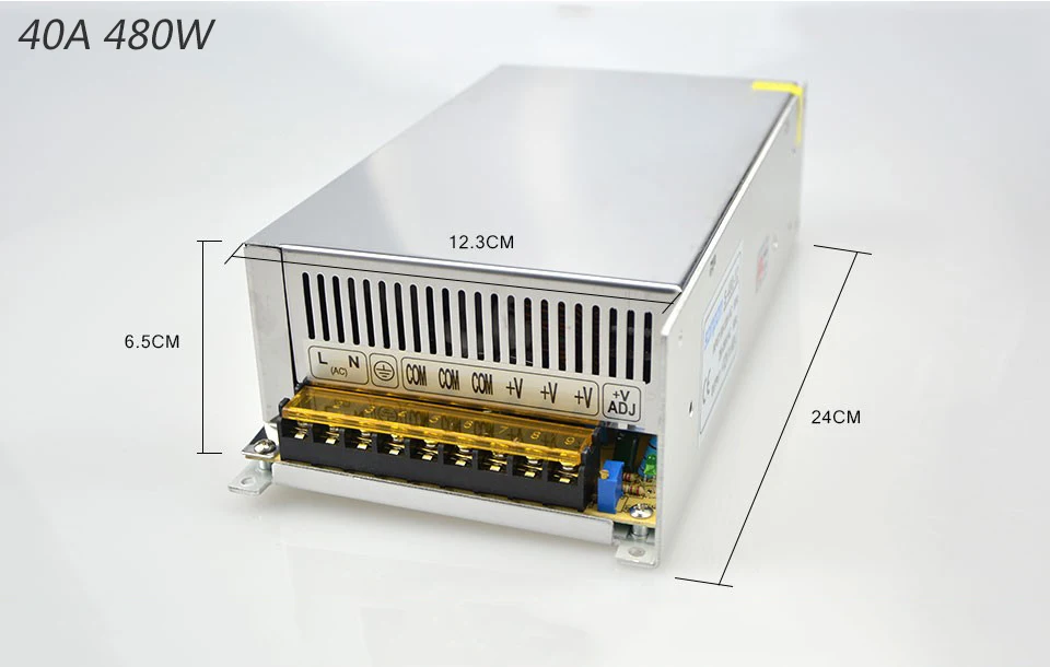 Adaptador de Fonte de Alimentação 220v para 12v Transformador 3a 5a 8a 10a 15a 20a 30a 40a ac 110v dc 2a 11 Transformadores de iluminação