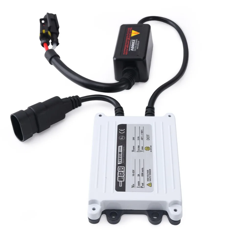 2x d2s d2r d2c xenon Kit Ballast Câble adaptateur pour ballast 12v 35w 55w