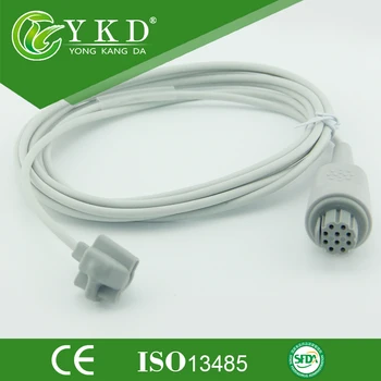 

DATEX pediatric soft tip Oximax Spo2 Sensor 10 Pins Oximax Pulse Oximeter Sensor