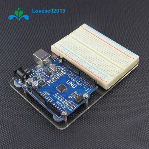 Универсальная для экспериментальной платформы Arduino UNO прозрачная акриловая доска