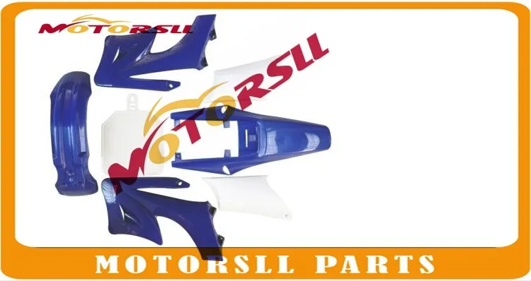 Набор обтекателей APOLLO 7 шт. 70CC 110CC 125CC 150CC длинный 560 мм|rear fender|fairing kitdirt bike plastic |