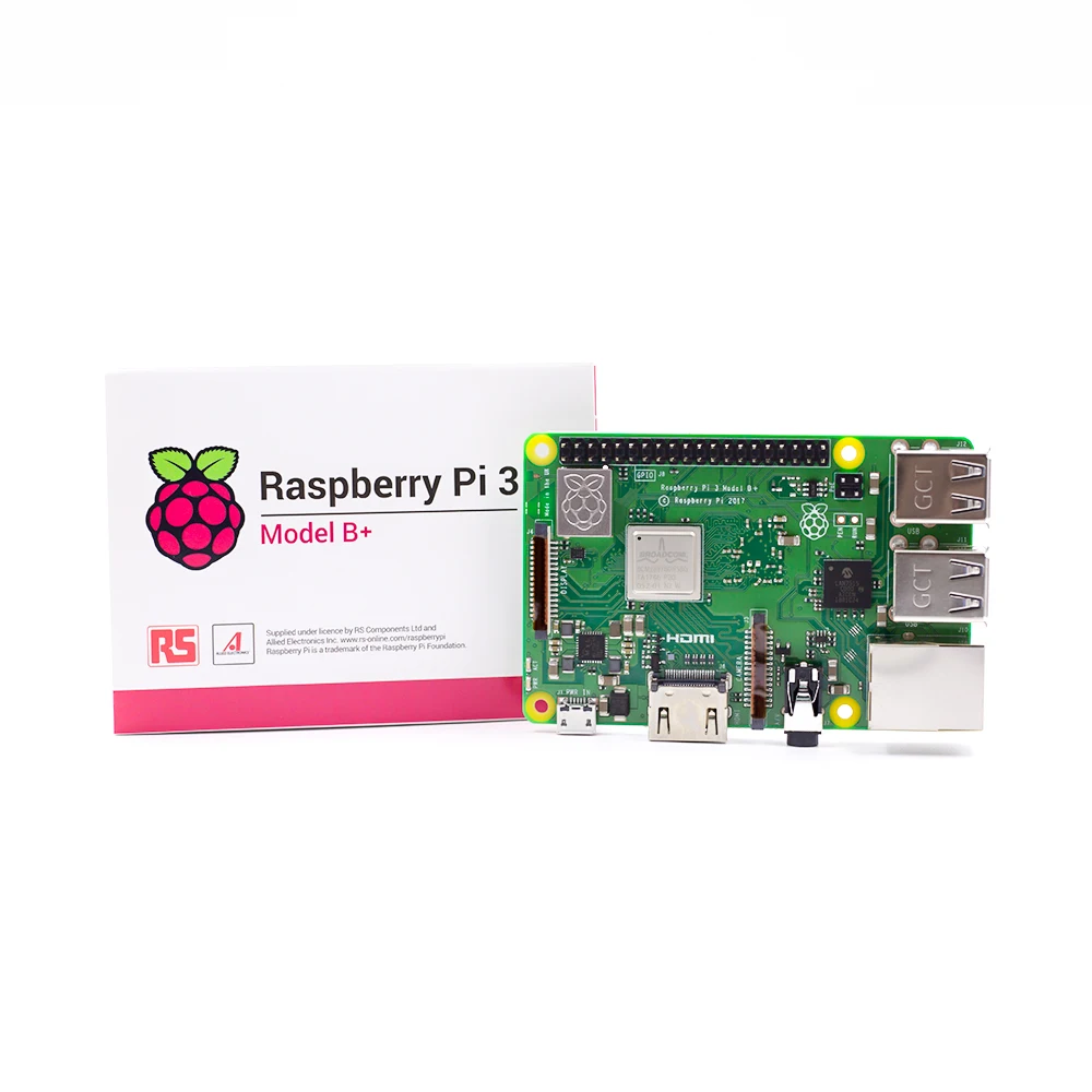 

Raspberry Pi 3 Model B+ 2018 New Arrival In Stock Raspberry Pi 3 B Plus 1.4GHz 64 bit Processor RPi 3 B+