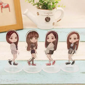 

Kpop BLACKPINK Double Sided Photo Thicken Standee Figure Doll Acrylic Cute Desk Decor Gift