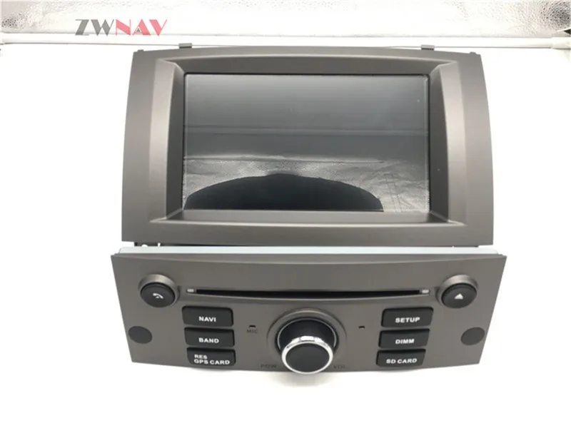 Sale Android 9.0 8 Core RAM 4GB ROM 32GB 2 Din Car GPS Navigation Radio Screen Android System For Peugeot 407 2004-2010 5