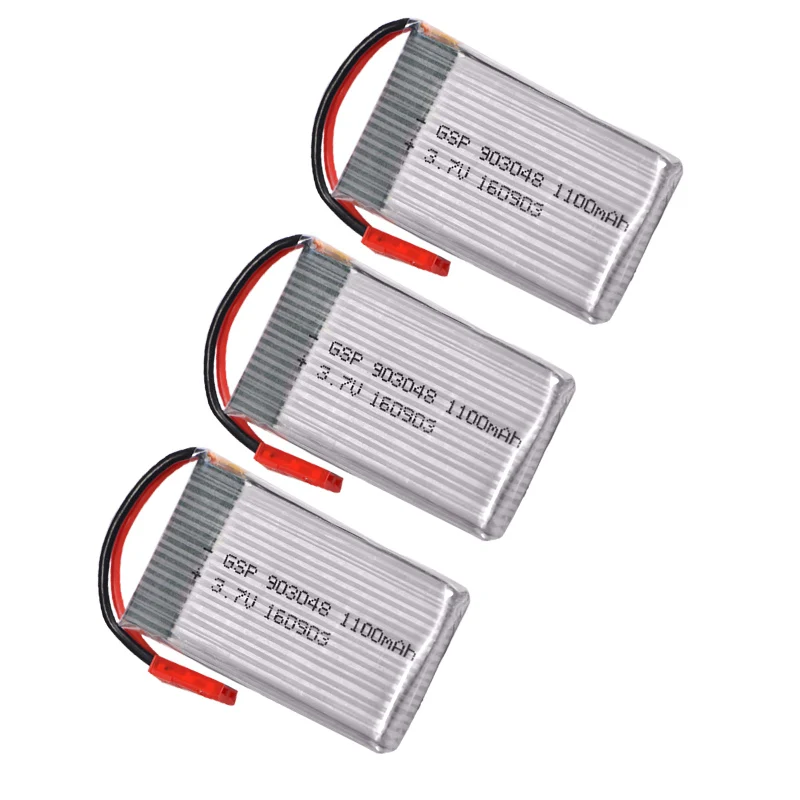 

3pcs/lot 3.7V 1100mah 15C 1S VOLT 20C Lipo Battery Akku For RC Helicopter