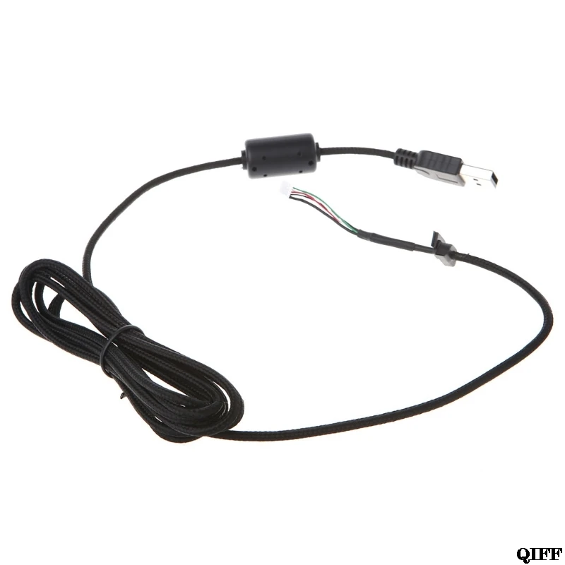 

Drop Ship&Wholesale 2m Durable Nylon Braided Line USB Mouse Cable Cable For Logitech G9 G9X APR28