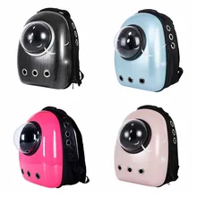 Переноска для домашних животных, дорожная сумка, собака, кошка, прозрачное пространство, окно, портативный дышащий двойной рюкзак, товары для улицы