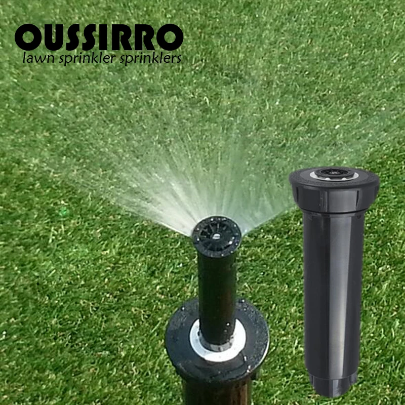 1/2" adjustable plastic pop up sprinklers popup lawn irrigation
