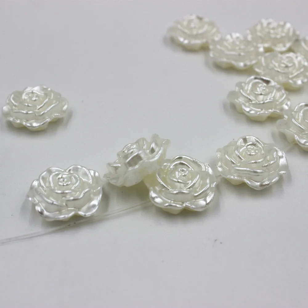 

16mm Imitation pearls rose loose beads DIY Beads Bracelet making 20pcs
