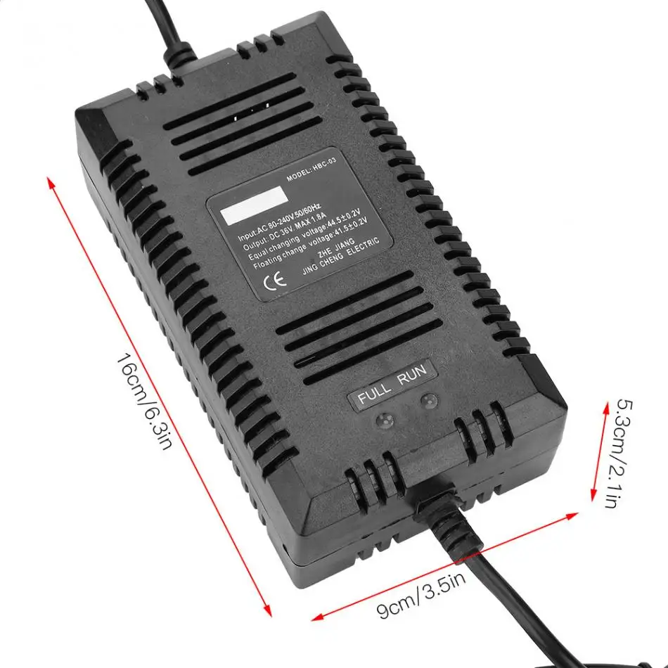 Зарядное устройство для электрического велосипеда с 3 контактами/XLR/DC разъемом 110-240 В, штепсельная вилка европейского стандарта 36 В А, интеллектуальное зарядное устройство для электрического велосипеда, электровелосипеда