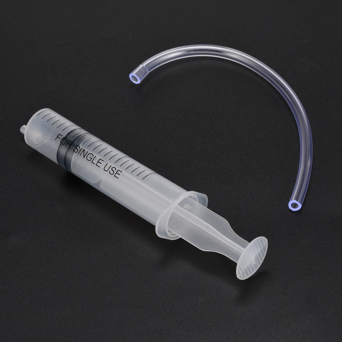 1pc Dispensing Syringe Capacity 20ml Plastic Clean Syringe 1ml Graduated with Tube for Industrial Glue Supplies