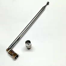 FM антенна телескопическая антенна 75 Ом UNBAL для всех F разъем радио и Tivoli Aduio один два три музыкальная система Женский адаптер