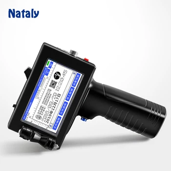

Nataly MX5 Handheld Inkjet Printer Date Batch Qr Code Logo Portable