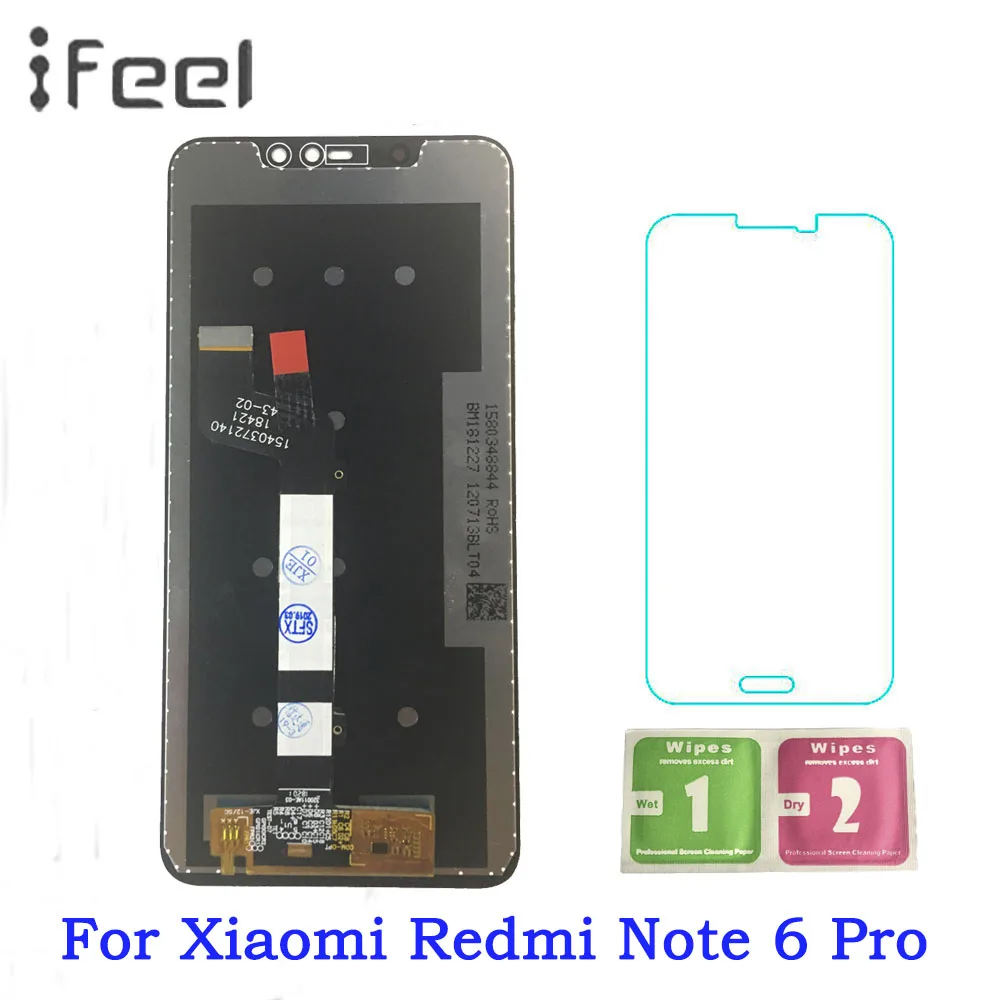 

New LCD for Xiaomi Redmi Note 6 Pro LCD Display Touch Screen Digitizer Replacement Assembly Repair Parts