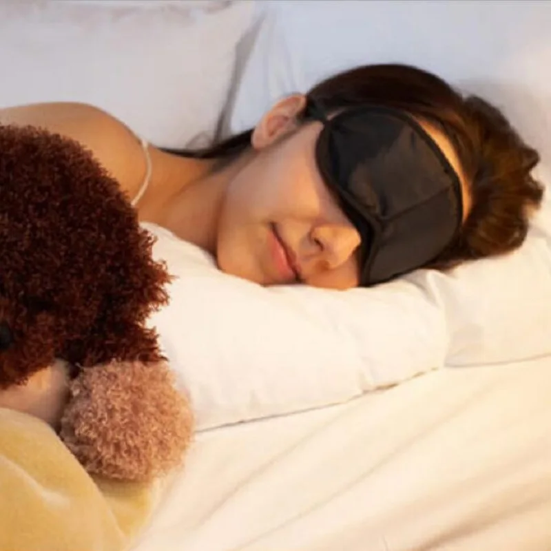 1 Pcs Portable Soft Travel Sleep Rest Aid Eye Mask Cover Eye Patch