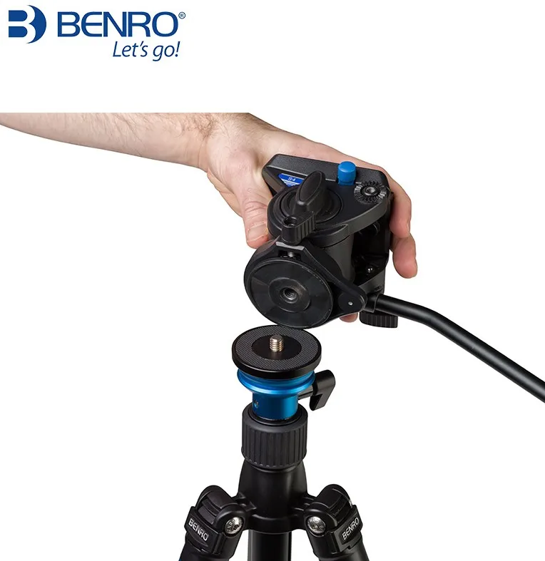  benro tripod A2883FS4/A1883FS2C photographic camera video head monopod hydraulic damping head