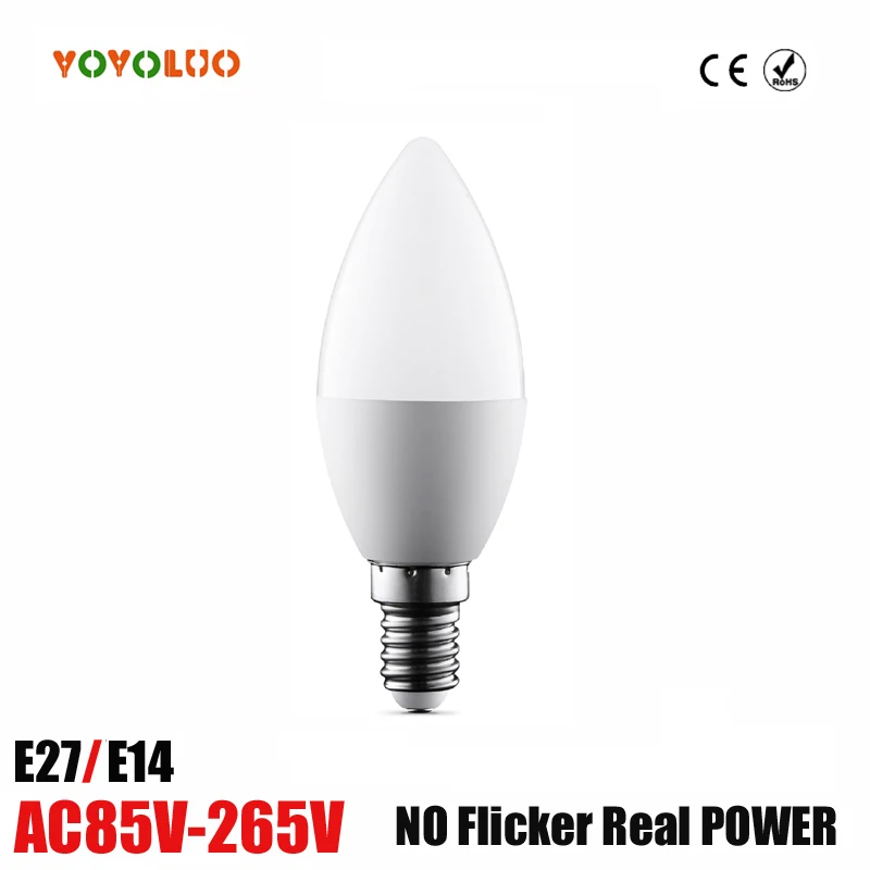Новинка 2018 светодиодная лампа E14 2835SMD 5 Вт свесветильник теплый белый холодный