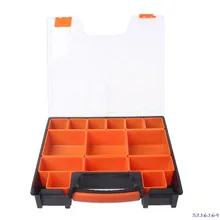 BF-312 портативный ящик для инструментов поворотный ключ запчасти органайзер для металлических изделий коробка-38