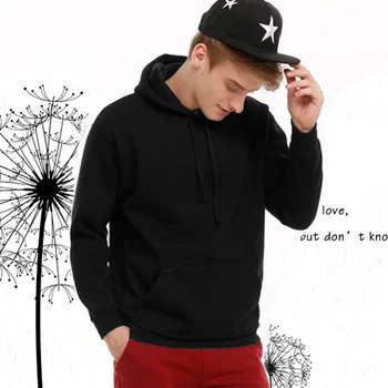 

New High Quanlity Men's Sweatshirts Long Sleeve Autumn Winter Male Solid Casual Hoody Sweatshirt Hoodies Men's Clothing Pullover
