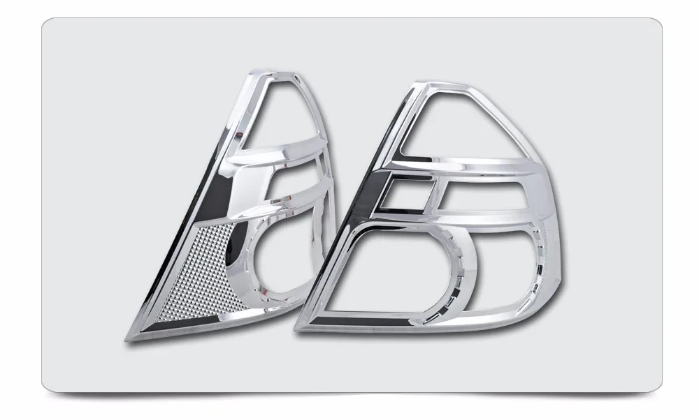 ABS Plating Chrome Accessories For Chevrolet AVEO Sedan 2009 Aftermarket Tail Light Bezel Covers c