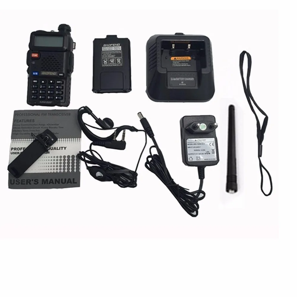 Baofeng UV5R двухсторонняя радиостанция Pofung BF FM приемопередатчик UV 5R Любительская yaesu