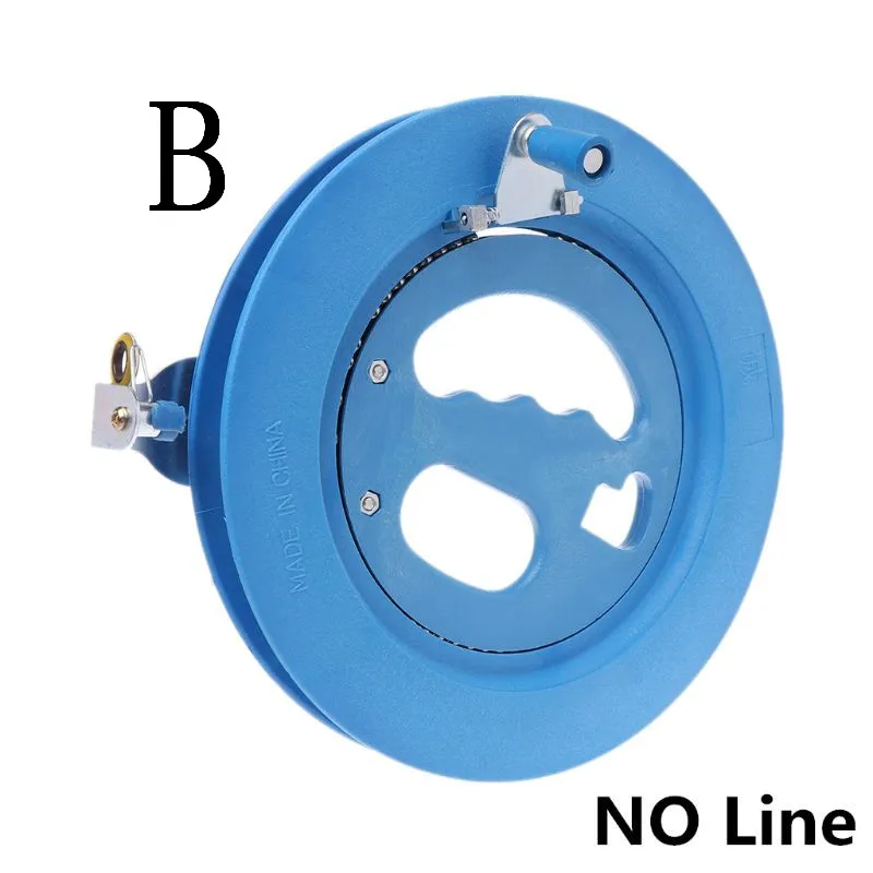 Запираемый змей катушка намотки воздушный змей колесо плавное вращение шарикоподшипник инструмент воздушный змей для одной линии воздушный змей Летающий пляж игрушки аксессуары - Цвет: B