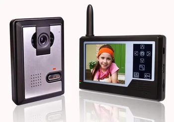 

3.5'' 2.4GHz Touch Key Wireless Visible Door Phone Wireless Digital Night Vision Doorbell Door Phone