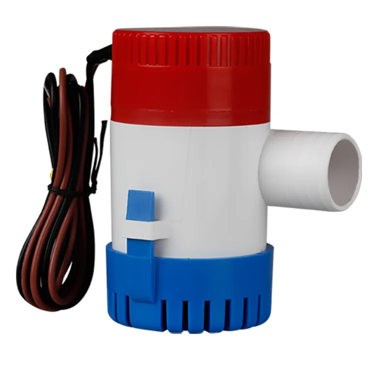 

Hot Sale 24V 750GPH Bilge Pump 2m3/h small DC Submersible water pump
