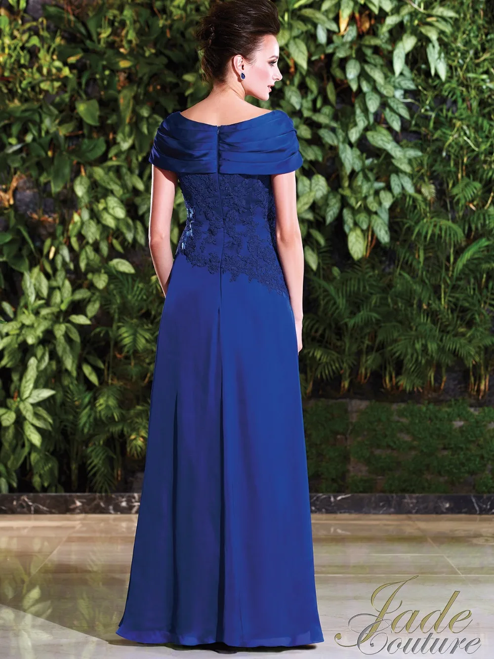 2017 Elegant Royal Blue Lace Chiffon Mother Of The Bride Dresses 2017 Elegant Royal Blue Lace Chiffon Mother Of The Bride Dresses Vintage Groom Dress Long A Line Evening Prom Gown Xmd95 In