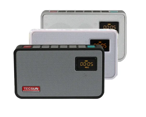 TECSUN ICR-100 TF Card Mini-loudspeaker MP3 Player Radio