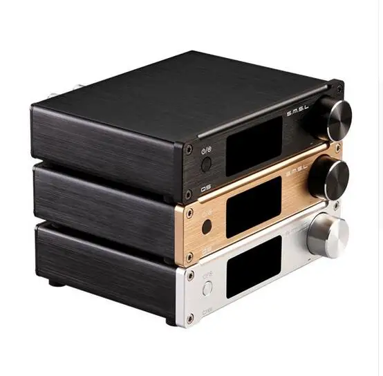 

SMSL Q5 Pro AMP HiFi 2.0 Pure Digital Home Audio Amplifiers Input Optical/Coaxial/USB/ Power 45W*2 Remote Control 3 colors pg